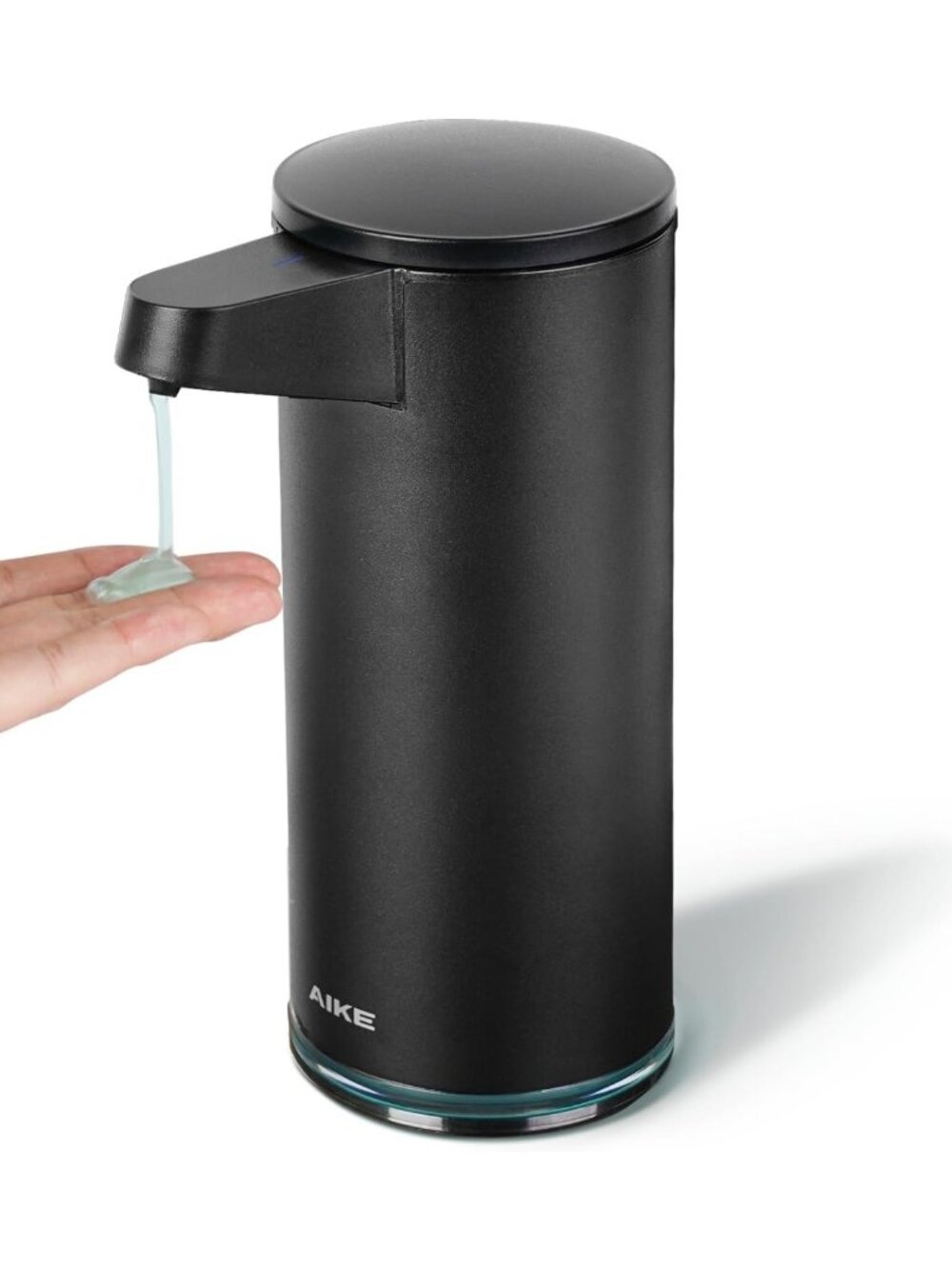 Automatic Soap Dispenser 12.8oz Touchless, Matte Black, Spot Resist, Home